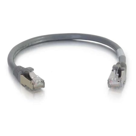 Fasttrack 1 ft. Cat6a Snagless Shielded-STP Ethernet Network Patch Cable - Gray FA2933433